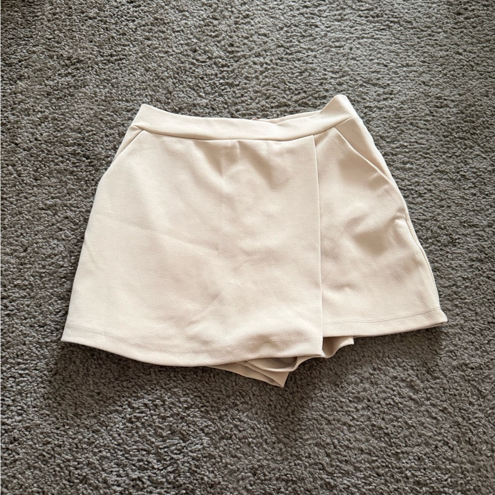 Women's Elastic Waist Skort